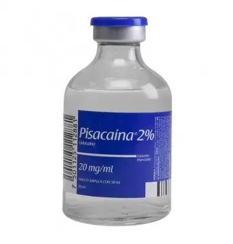 PISACAÍNA 2% FRASCO ÁMPULA CON 50 ML