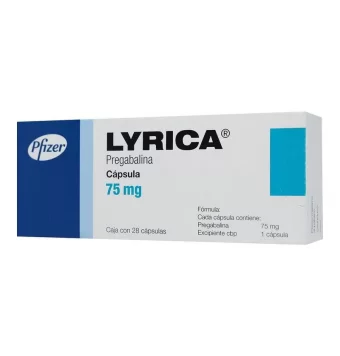 LYRICA 75 MG CON 28 CÁPSULAS