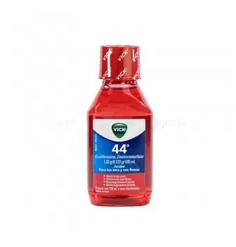 VICK 44 JARABE TODO TIPO DE TOS SABOR CEREZA CON 120 ML