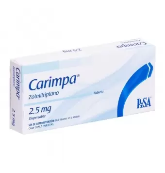 CARIMPA DE 2.5 MG CON 2 TABLETAS