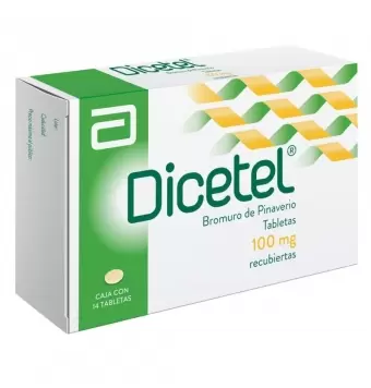 DICETEL DE 100 MG CON 14 TABLETAS