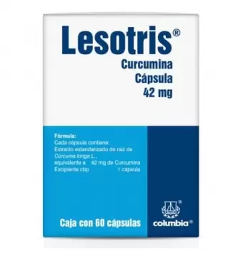 LESOTRIS 42 MG CON 60 CÁPSULAS