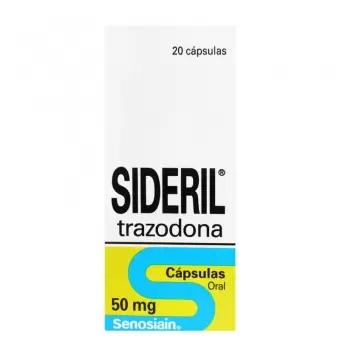 SIDERIL 50 MG CON 20 CÁPSULAS