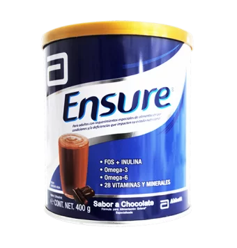 ENSURE FOS CHOCOLATE  EN POLVO 400 G