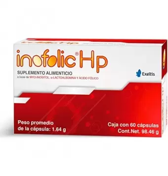 INOFOLIC HP SUPLEMENTO ALIMENTICIO DE 98.4 G CON 60 CÁPSULAS