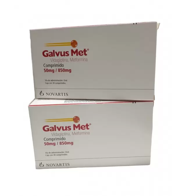 GALVUS MET 50/850 MG 30 COMPRIMIDOS 2 PIEZAS