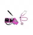 KIT BAUMANÓMETRO CON ESTETOSCOPIO COLO ROSA