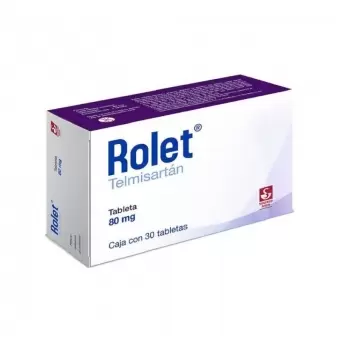 ROLET 80 MG TABLETAS CON 30