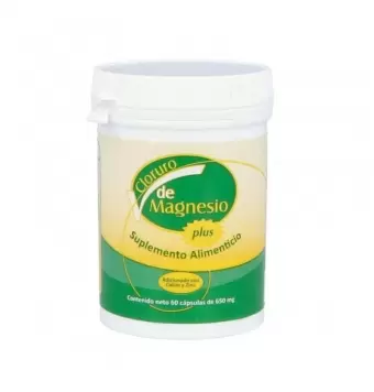 Cloruro De Magnesio Plus 650Mg Frasco Con 60 Capsulas