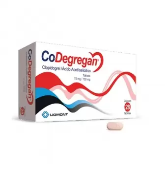 Co-Degregan 75Mg/100Mg Caja Con 28 Tabletas