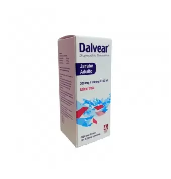 Dalvear Adulto Jarabe 300Mg/160Mg Caja