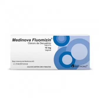 Medinova Fluomizin 10 Mg Caja Con 6 Tabletas