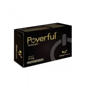 POVERFUL 5MG CAJA CON 28 TABLETA