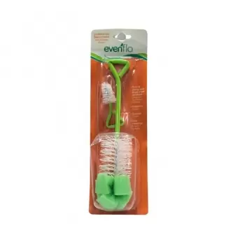 Escobillón Para Biberón Y Mamila Evenflo Con 2 Piezas