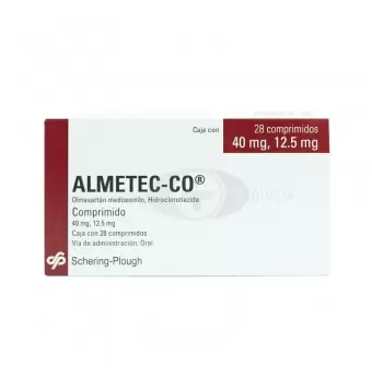 ALMETEC-CO 40MG/12.5MG CON 28 COMPRIMIDOS