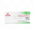 ATORVASTATINA 20 MG CON 10 TABLETAS