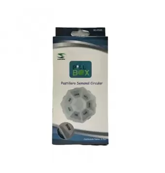 Pastillero Semanal Circular Sc-P005