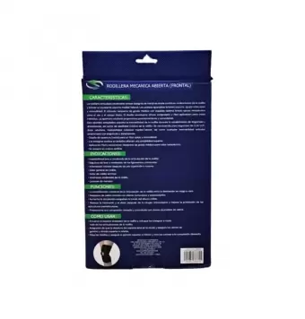 Rodillera Mecanica Abierta Frontal Talla Mediana Kn-050