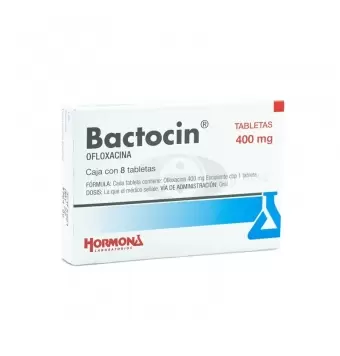 BACTOCIN 400 MG CON 8 TABLETAS (1)