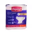 Pañal Adulto Depend Nocturno Mediano, 10 Piezas