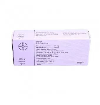 Gyno Travogen 600 mg con un Óvulo (1)