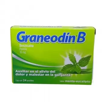 Graneodín B Sabor Menta Eucalipto con 24 Pastillas