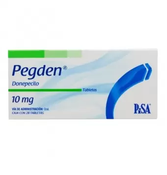 Pegden 10 Mg 28 Tabletas