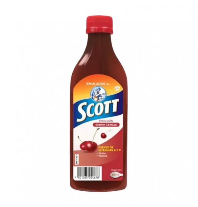 EMULSIÓN DE SCOTT CEREZA 400ML