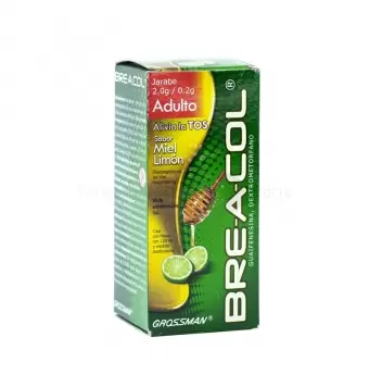 BRE-A-COL 2.0G/0.2G SOLUCIÓN JARABE CON 120 ML