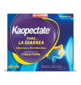 Kaopectate 10 Tabletas