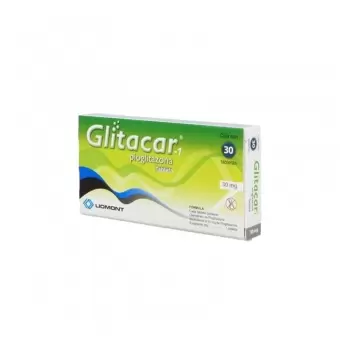 Glitacar-1 30Mg 30 Tabletas | Mejor Precio