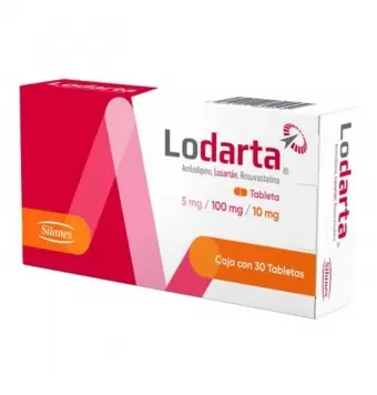 Lodarta 5Mg/100Mg/10Mg Caja con 30 Tabletas