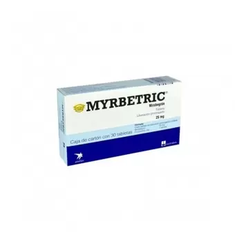 Myrbetric 25 Mg 30 Tabletas
