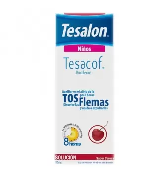 Tesacof Infantil Solución 80 Mg