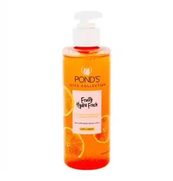 LIMPIADOR FACIAL POND'S 2 EN 1 HYDRA FRESH EXTRACTO DE NARANJA, 200 ML (1)