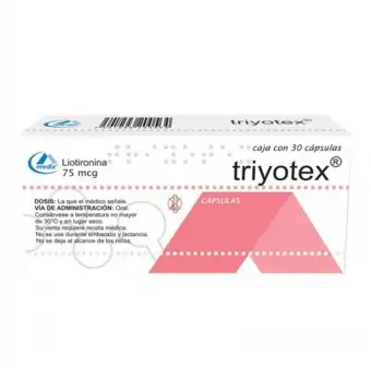 Triyotex 75 MCG 30 Cápsulas