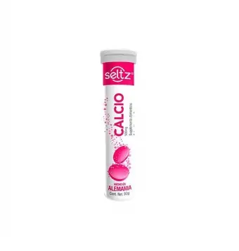 Seltz Calcio+D 90g, 20 Tabletas Efervescentes | Farmacia Gloria