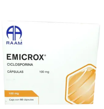 EMICROX 100 MG CON 50 CÁPSULAS (2)