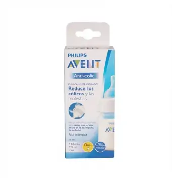 Biberón Avent Clásico 4 OZ Anti-Colic 125 ML