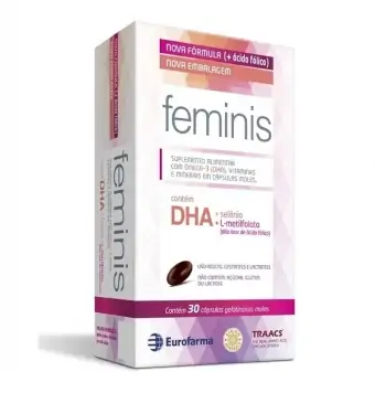 FEMINIS Suplemento Alimenticio DHA + Selenio | Farmacia Gloria