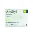 AMARYL 2 MG CON 15 TABLETAS