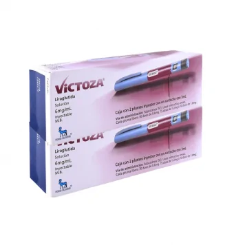 Victoza 6 Mg/ML 2 Plumas, Combo 2 Piezas | Buen Precio