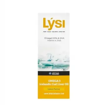 LYSI ACEITE DE HÍGADO DE BACALAO LIMÓN 240ML | PRECIO BAJO