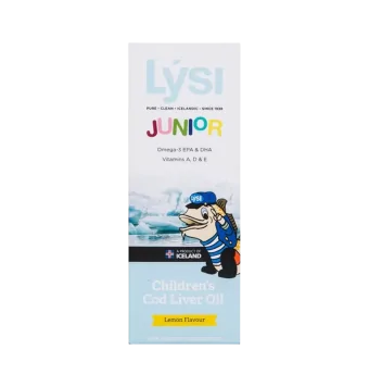 Lysi Junior Aceite de Hígado de Bacalao Limón 240 ML