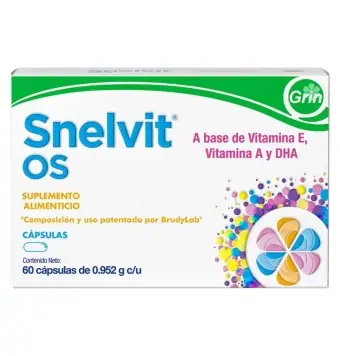 Snelvit OS Suplemento Alimenticio 0.952 G 60 Cápsulas | Precio y Usos