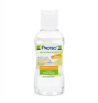 Gel Antibacterial Protec Aroma Lima-Limón 50 ML | Precio y Usos
