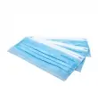 Cubrebocas Desechables Tres Capas Azul Alfa Medical, 10 Piezas