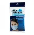 Cubrebocas Desechables Tres Capas Azul Alfa Medical, 10 Piezas