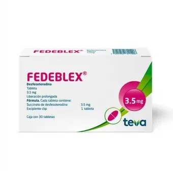 Fedeblex 3.5 Mg 30 Tabletas | Precio y Usos