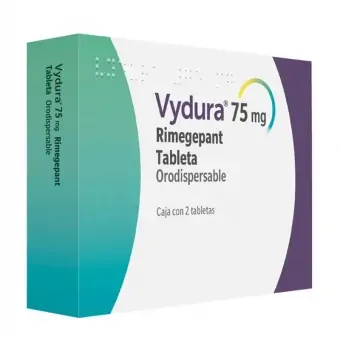 Vydura (Rimegepant) 75 Mg 2 Tabletas Orodispersables | Precio y Usos